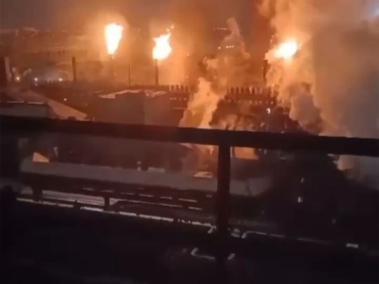 Скрін відео з місця подій