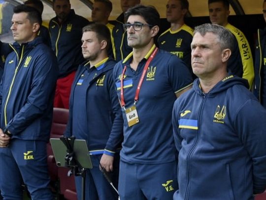 Тренерський штаб збірної України з футболу