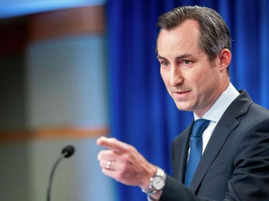 Метью Міллер, речник Державного департаменту США
