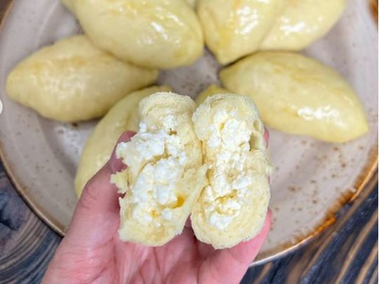 Вареники з сиром на пару