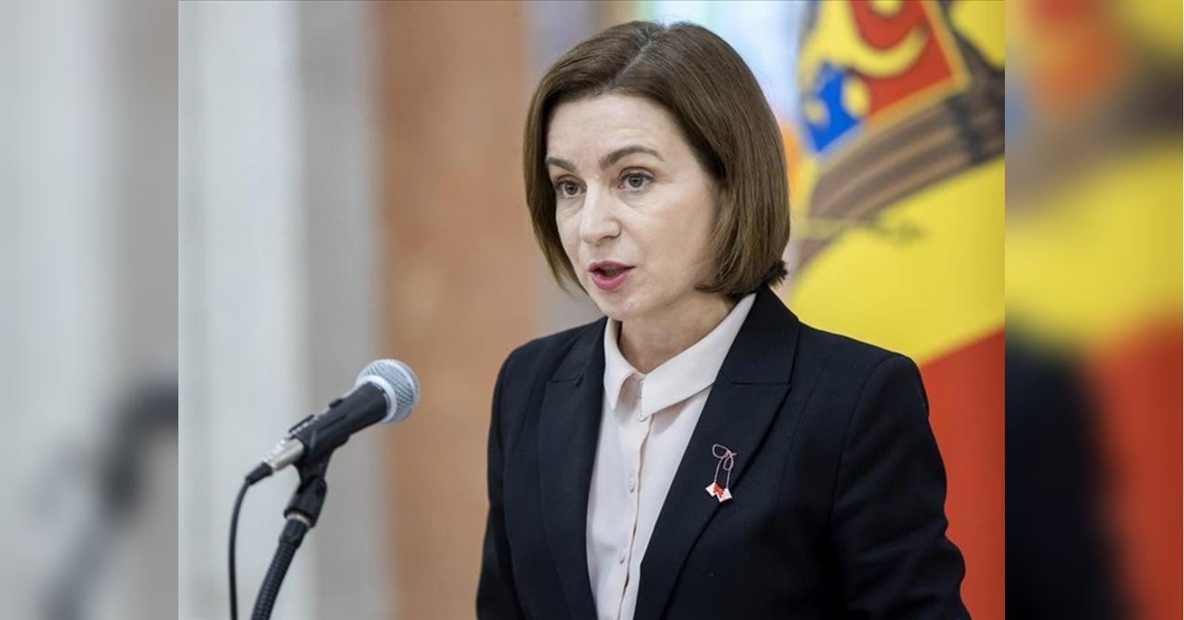 «Ми знаємо, що кремль має погані наміри щодо нашої країни», — президентка Молдови