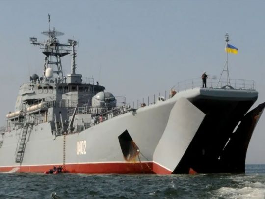 Десантний корабель «Костянтин Ольшанський» (2014 рік)