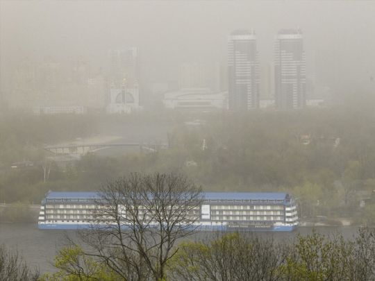Пилове забруднення повітря в Києві