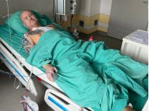 В’ячеслав Узелков в лікарні