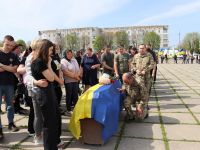 похороны бойца Сергея Захарченко 