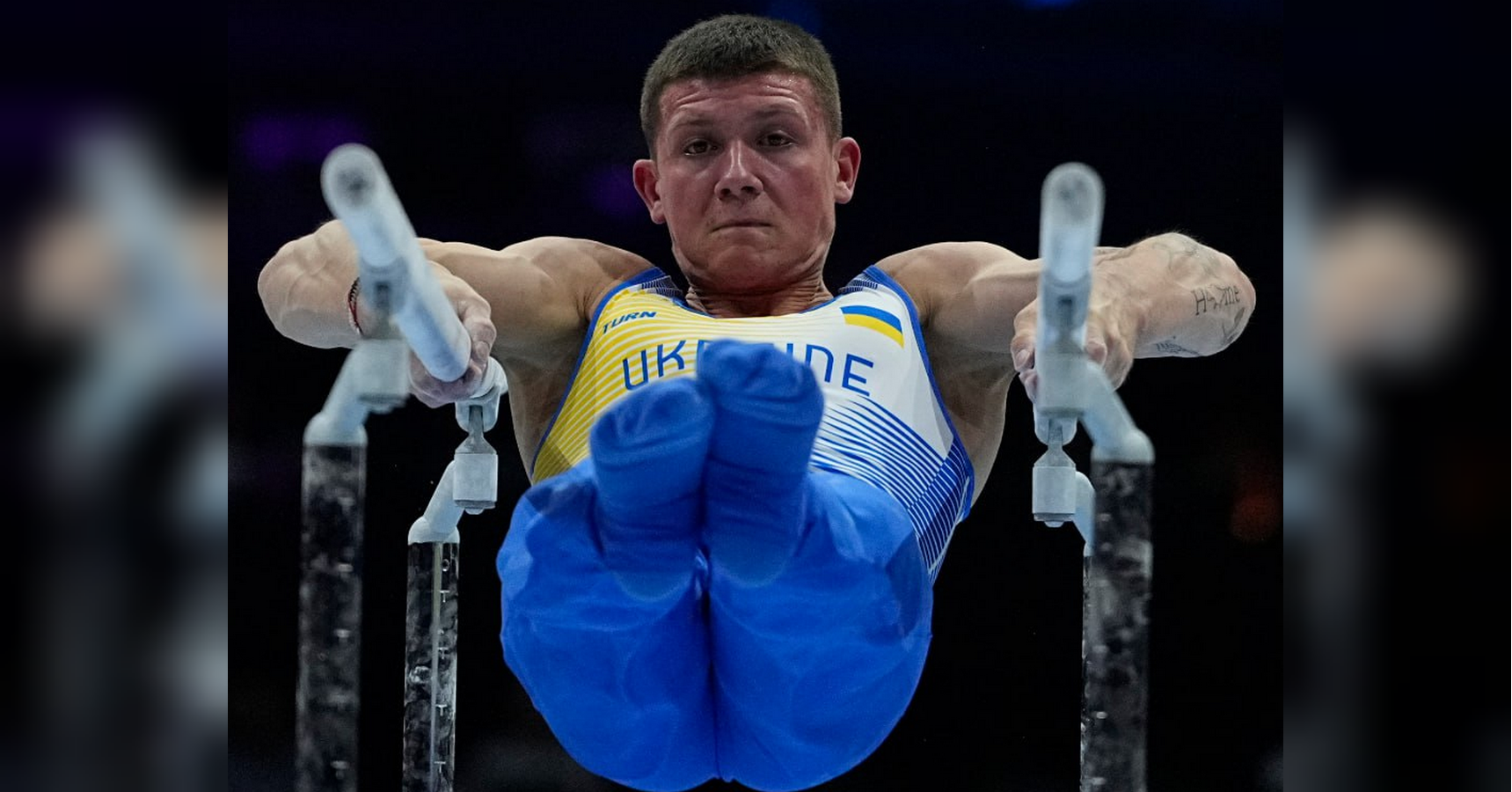 Ukrainian Ilya Kovtun became a three-time European champion in gymnastics