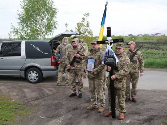 похорон воїна Володимира Хлопека