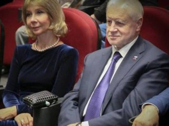 Сергій Миронов та його дружина Інна Варламова 
