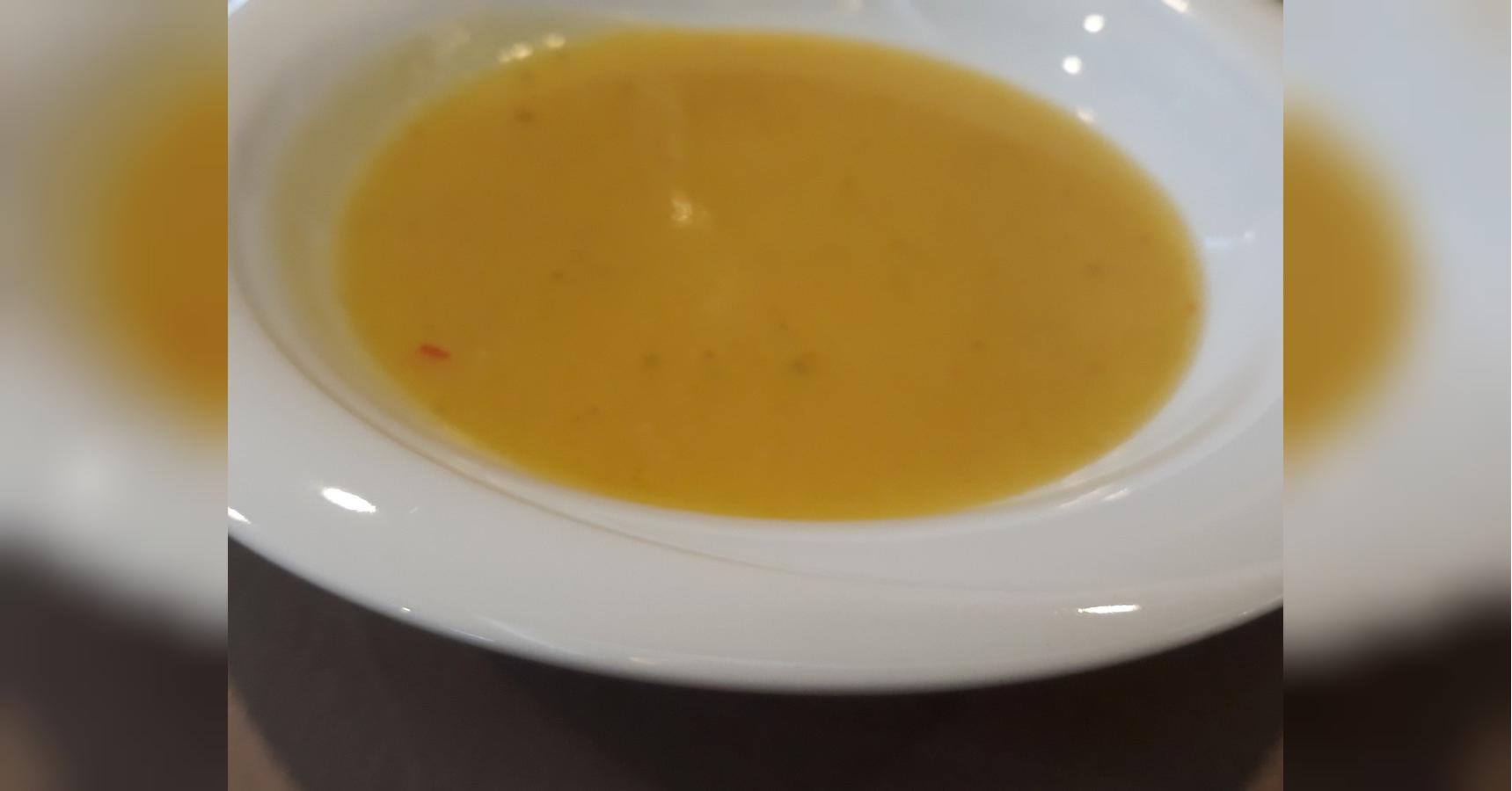 Soup with processed cheese from cook Ardia Diamanti