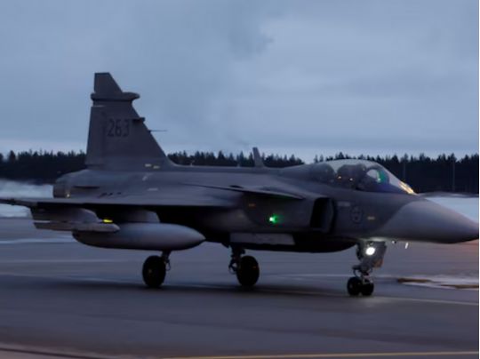 Шведский истребитель JAS Gripen