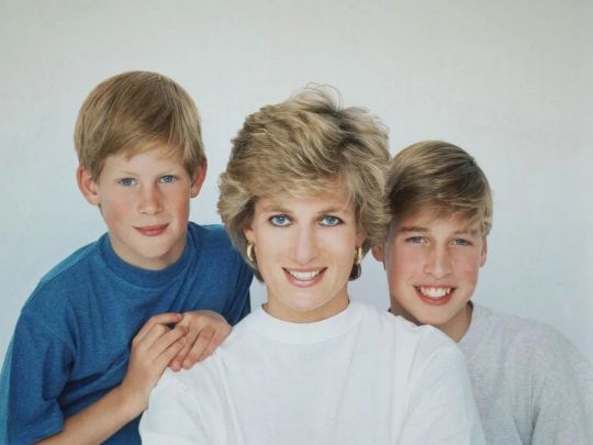 Принцеса Діана з синами