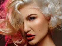 блонд от стилистки по прическам Кристины Керестеш
