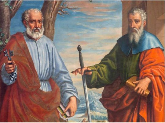 апостолы Петр и Павел