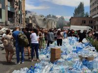 Вода для участників рятувальної операції