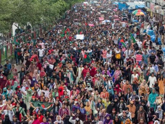 протесты в Бангладеш