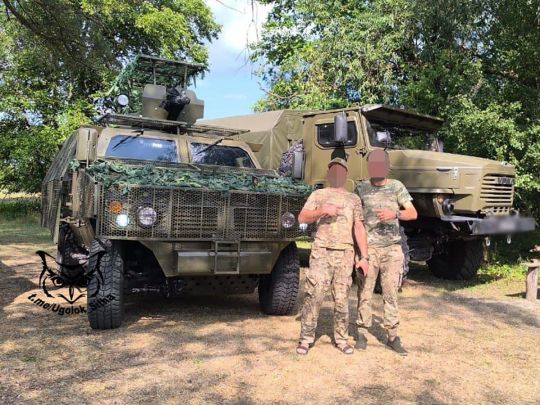 Китайський колісний бронеавтомобіль ZFB-05 у російській армії