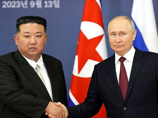 Кім Чен Ин і путін