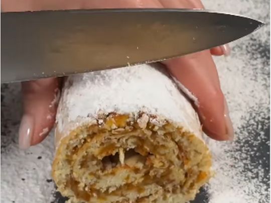Тыквенный рулет