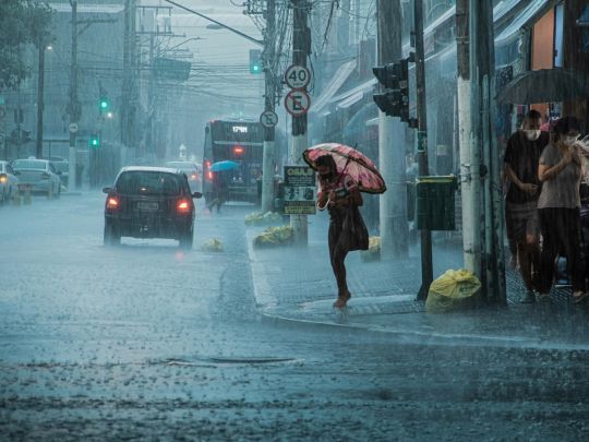 heavy rain in Western Ukraine