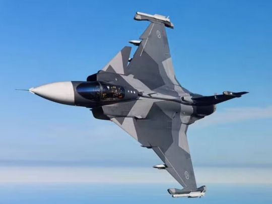 истребитель JAS 39 Gripen. https://meta-defense.fr/