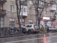 В&nbsp;центре Донецка взорвали автомобиль с&nbsp;начальником печально известной Еленовской колонии,&nbsp;&mdash; СМИ (видео)