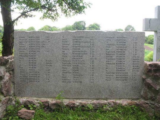 Пам'ятник жертвам Волинської трагедії