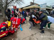 Армія рф&nbsp;посеред дня обстріляла центральний ринок Нікополя: є&nbsp;важкопоранені