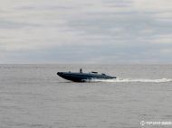 Вперше у&nbsp;світовій історії: морський дрон ГУР вразив гелікоптер росіян поблизу Криму (відео)