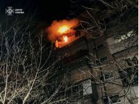 Пожежа у Деснянському районі Києва, фото ДСНС