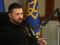 Володимир Зеленський дав інтерв'ю Лексу Фрідману. Фото скріншот