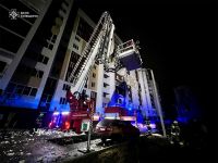 Рятувальники на місці подій