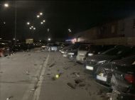 Вночі п&rsquo;яний водій у&nbsp;Києві протаранив 7 автомобілів та&nbsp;травмував двох своїх пасажирів: в&nbsp;поліції розповіли деталі