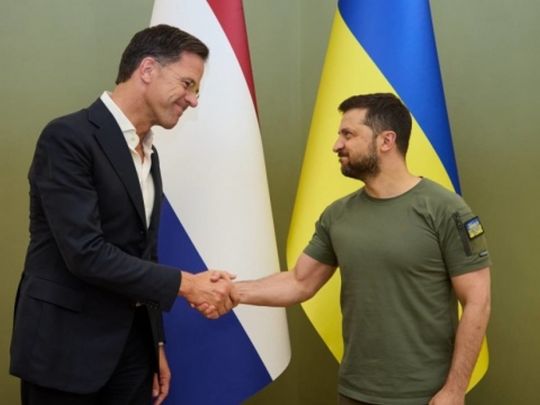 Зеленский и Рютте