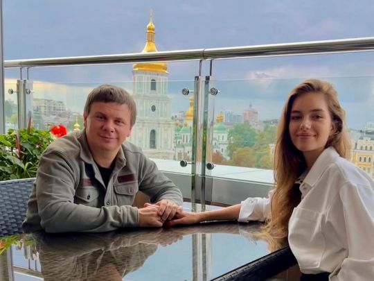 Дмитро Комаров та Олександра Кучеренко розлучаються. Фото із соцмережі