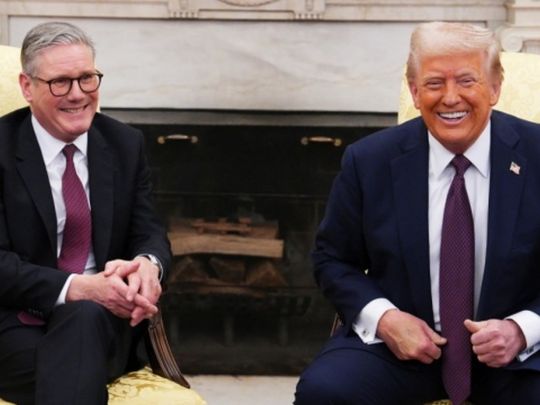 Кир Стармер и Трамп