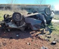 В&nbsp;окупованому Скадовську підірвали авто із&nbsp;російськими офіцерами (фото)