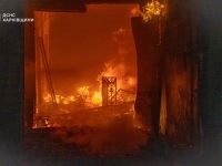 Харьков атаковало более 10 "шахедов". Фото ГСЧС