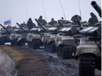 танкова колона армії росії