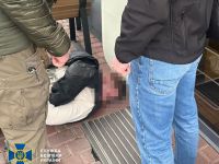 Затримання фігуранта. Фото СБУ