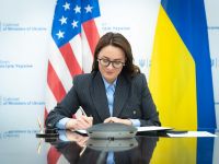 США та Україна підписали меморандум щодо угоди про економісне партнерство. Фото зі сторінки Юлії Свириденко