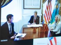 Україна та США підписали Меморандум щодо угоди про корисні копалини. Фото Юлії Свириденко