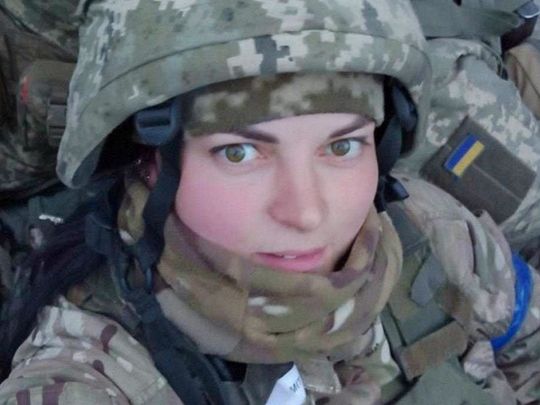 Бойова медикиня Олена Сазонюк