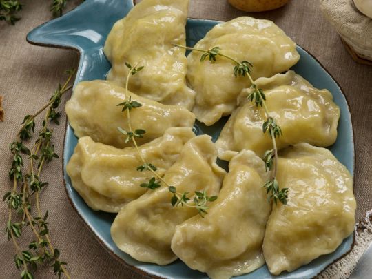 Вареники з картоплею. Фото — скріншот відео