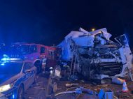 В&nbsp;Польше перевернулся автобус с&nbsp;украинцами, пострадало много людей