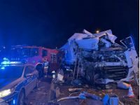 Аварія неподалік від варшавського аеропорту, фото OSP Raszyn