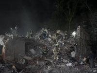 Зруйнований будинок. Фото рятувальників