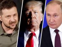 Зеленский, Трамп и путин