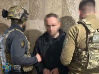 Затримання агента рф у Чернігові. Фото СБУ