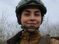 Вдова загиблого медика Дарина Близнюк 
