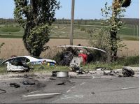 ДТП у Полтавській області, де загинули поліцейський та співробітник ТЦК, фото ЗМІ